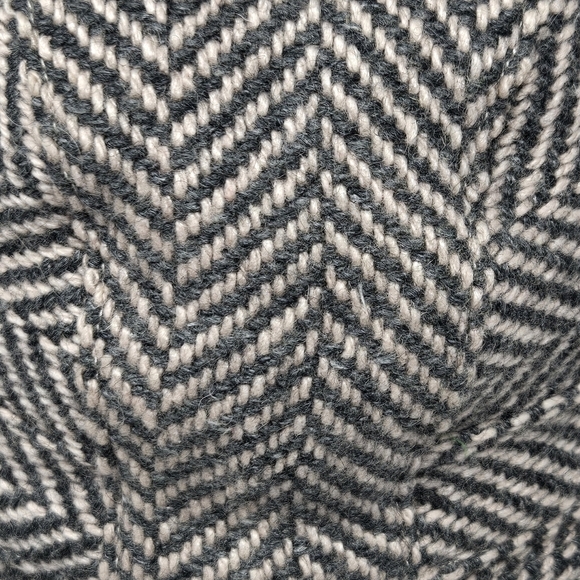 VINTAGE GAP WOOL BLEND GREY & PINK HERRINGBONE BUCKET HAT WOMEN M/L PREPPY Y2K - Picture 5 of 13